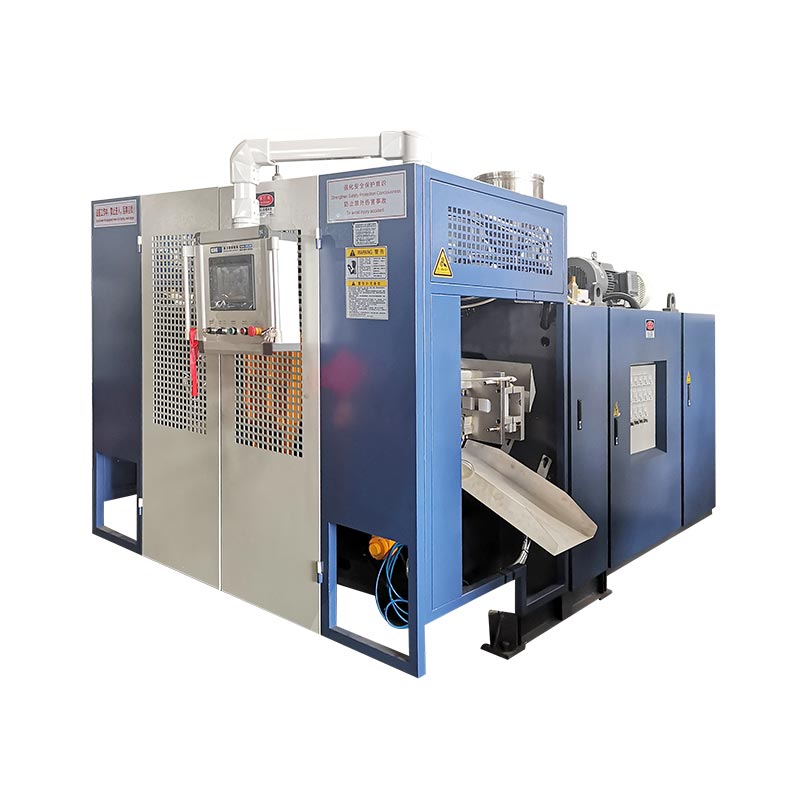 Machine de moulage de soufflage d'extrusion à double station 2L
